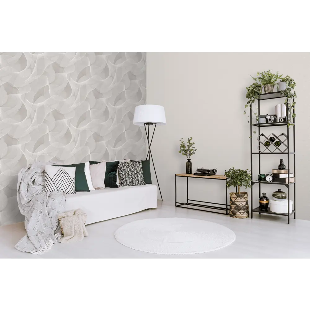 Обои флизелиновые Ateliero Space бежевые 1.06 м At38493-01 STLM-2079246 - Вид №4