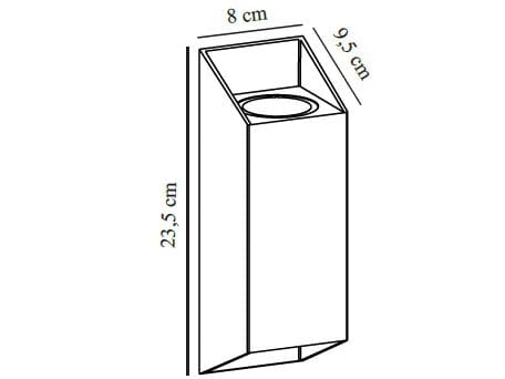 Алюминиевая наружная настенная лампа Nordlux Nico ARCH-00029794 - Вид №11
