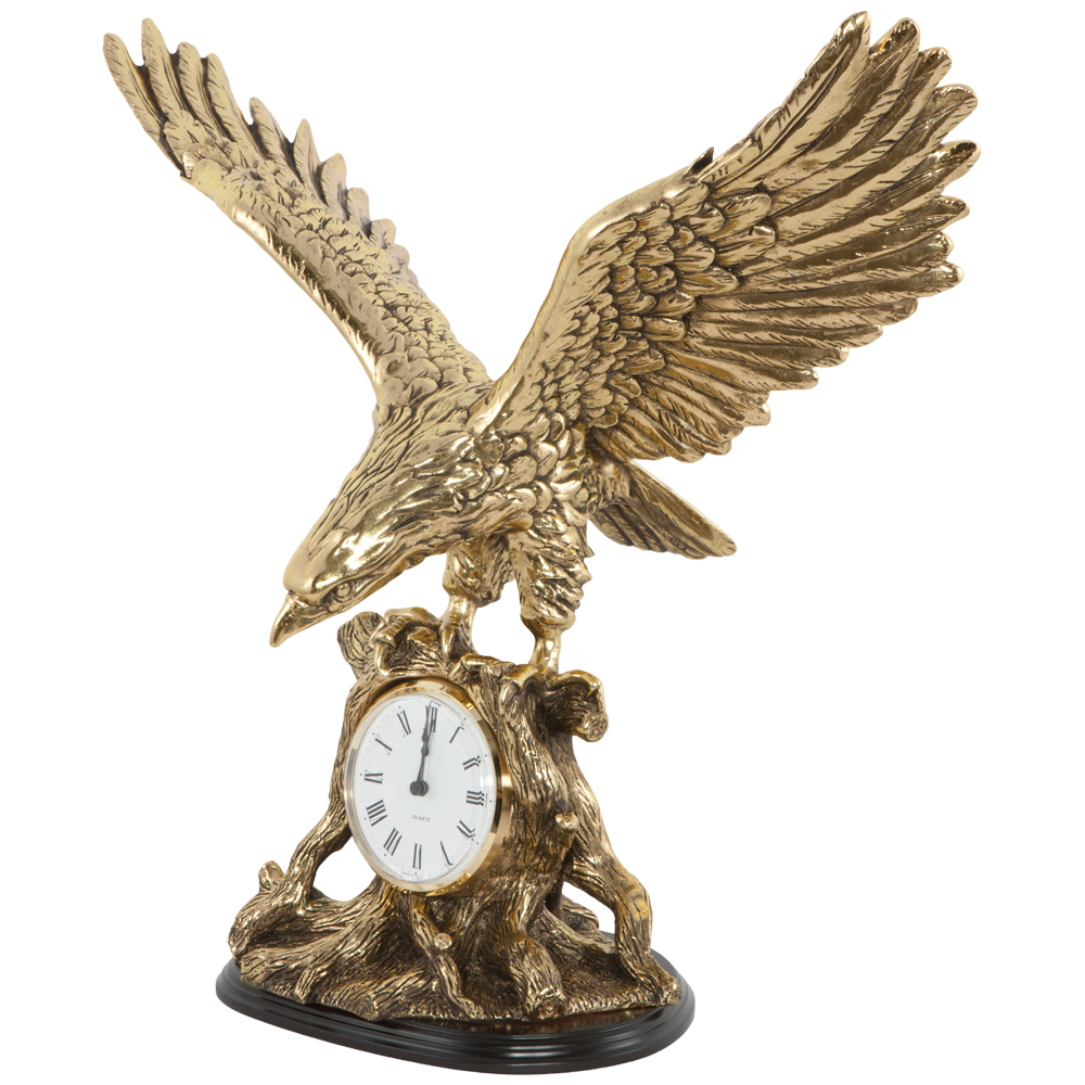 41014 Часы настольные Орел Бронза BOGACHO 4627138242254 - Вид №4