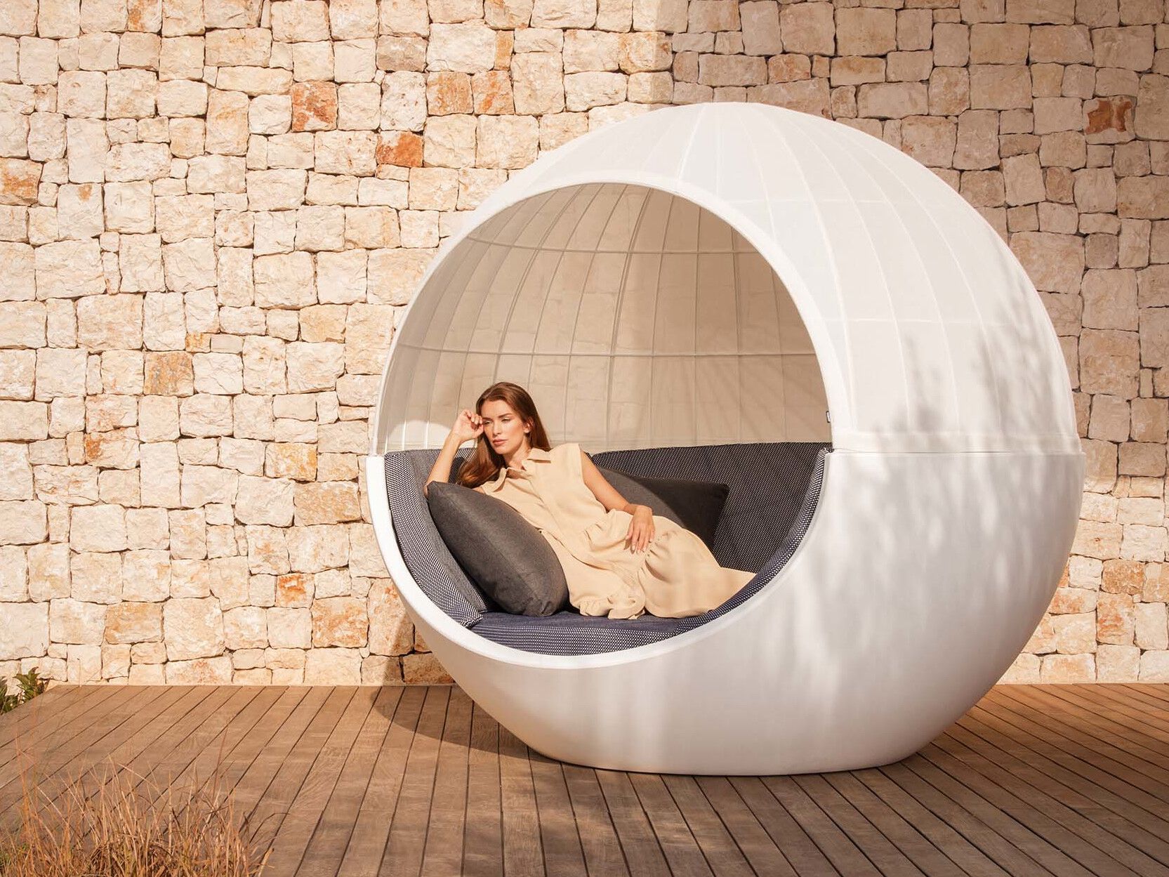 Садовая кровать из полиэтилена igloo Vondom ARCH-00116555 - Вид №4