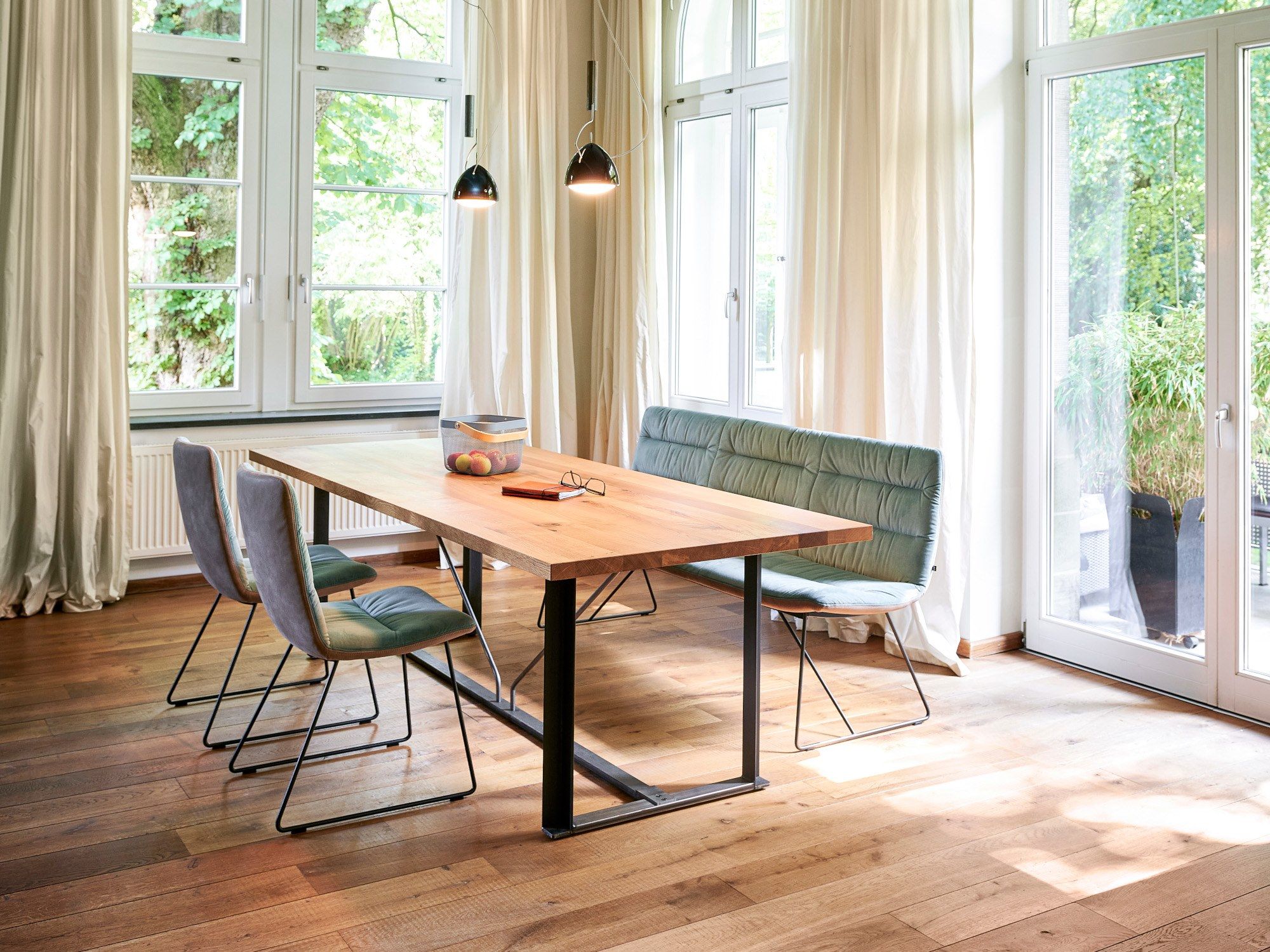 Мягкая скамья со спинкой KFF Arva Light ARCH-00079408 - Вид №7