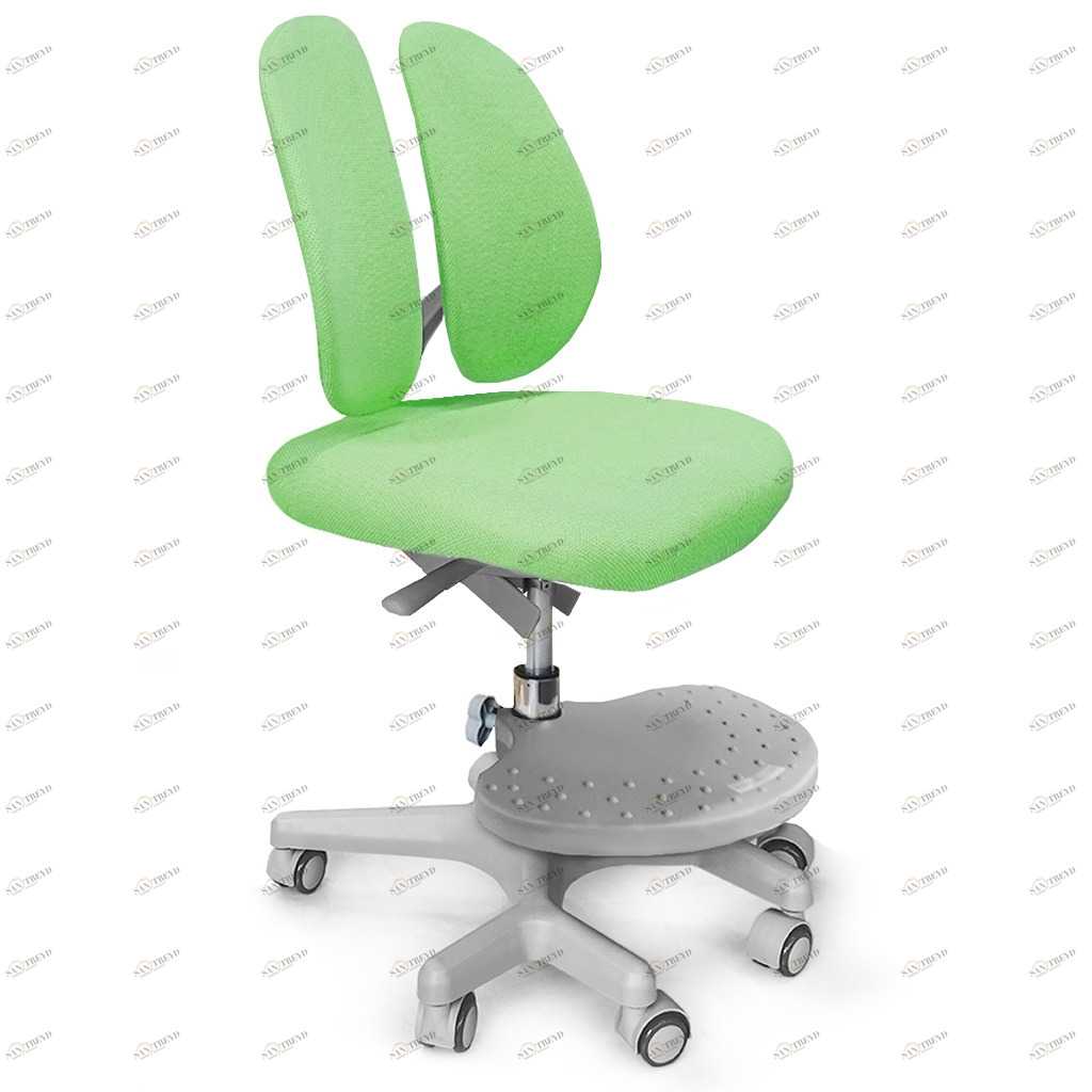 Кресло детское на колесиках зеленое Mio-2 MEALUX EVO  00-3947291 Зеленый Santreyd 