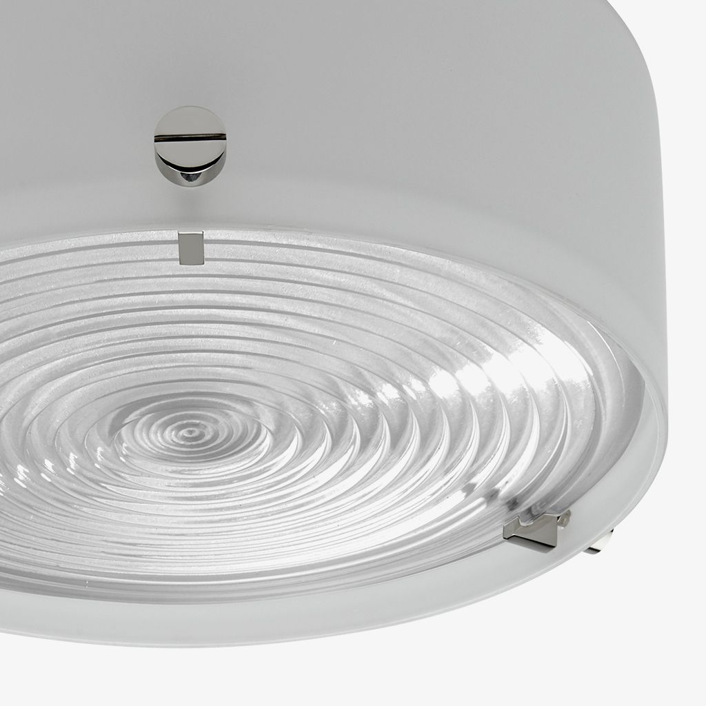 PBLT04 Большой потолочный скрытый монтаж Phoebe со стеклянным плафоном Waterworks  - Вид №1