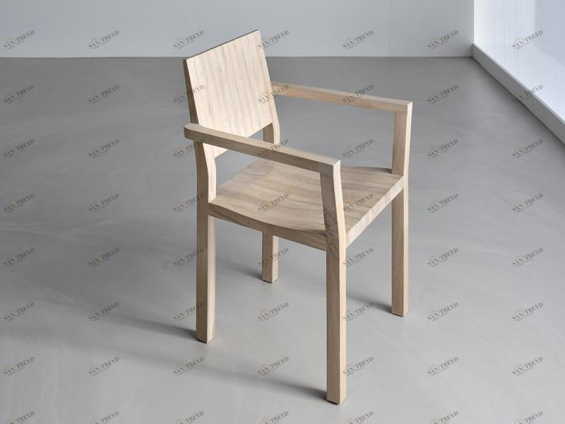 Vitamin Design Стул из массива дерева с подлокотниками Tau sun-id-1406111