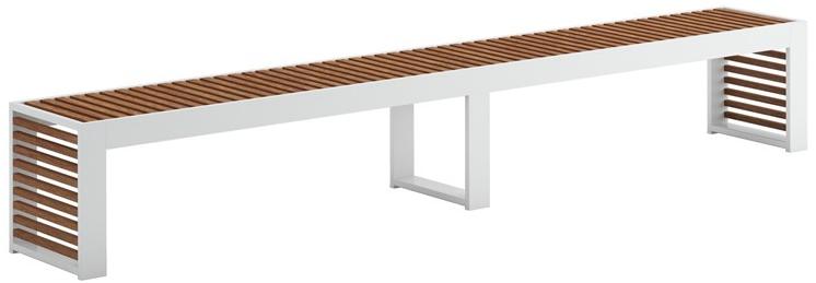 GANDIABLASCO Садовая скамейка из тика Dna teak sun-id-1462882 - Вид №5