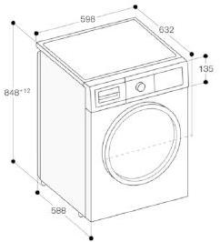 Gaggenau Стиральная машина 9 кг класс а +++  Wm260163  - Вид №2