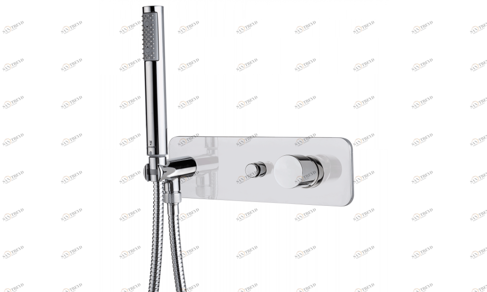 Z005361 Смеситель & запорный кран Single - Lever Shower Set with 2 Outlets BOSSINI 