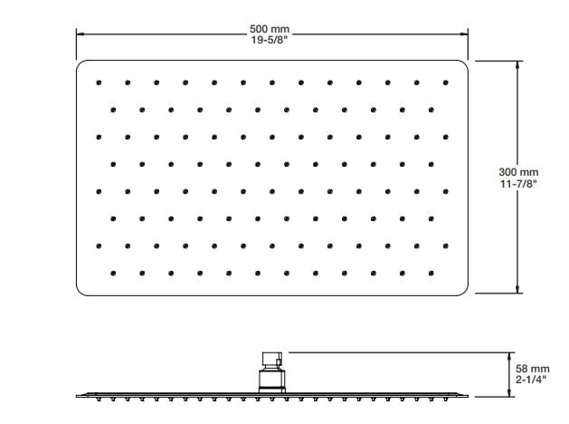 Термостатический встраиваемый душевой набор с насадкой для душа BARIL PRO-4230-56 ARCH-00031370 - Вид №4