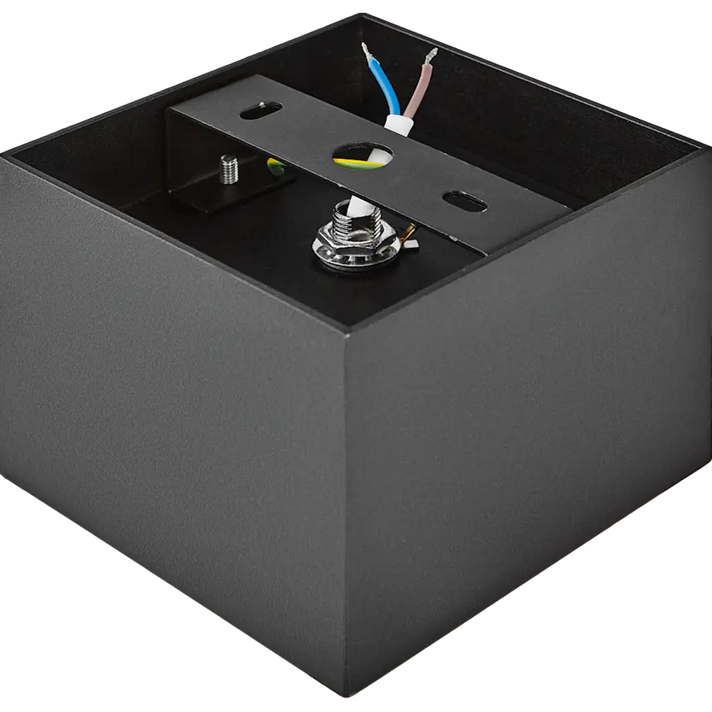 Светильник точечный накладной Fametto S609 IP20 GX53 цвет черный STLM-2107249 - Вид №4