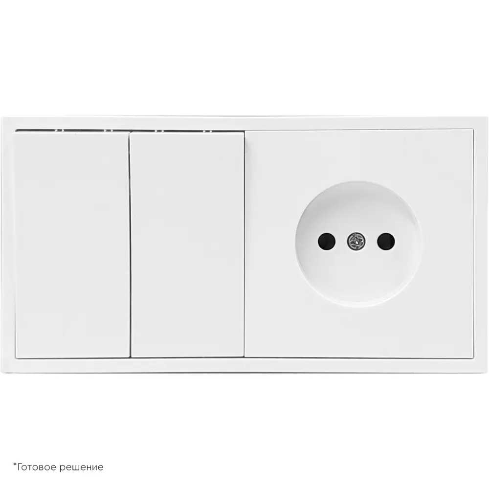 Рамка Mirkl Grace 5 постов белая 89393863 STLM-1531753 - Вид №4