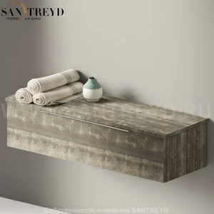 Flaminia BOX Настенная тумба 105 см с 1 ящиком BX286.WE