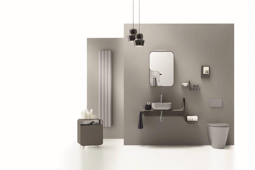 ARBLU Прямоугольное зеркало с настенным контейнером Tulip sun-id-1368988 - Вид №1