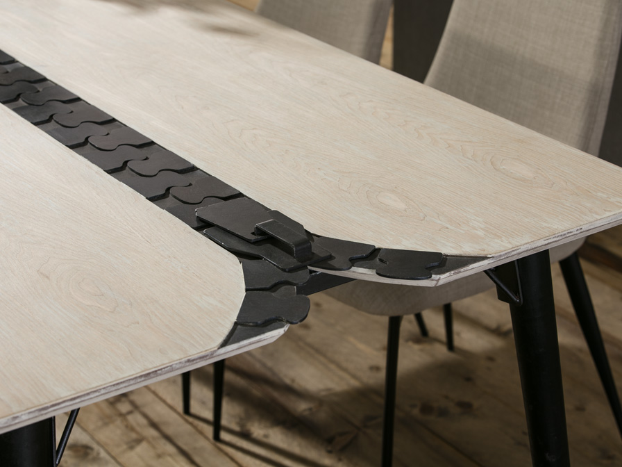 098608 Обеденный стол 162X80 см Schuller Zigzag - Вид №1