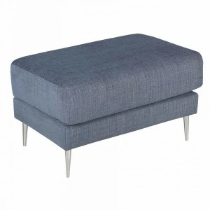 Пуфик прямоугольный на тонких ножках 62х50 см Agda голубой SITS AGDA 191862 Синий