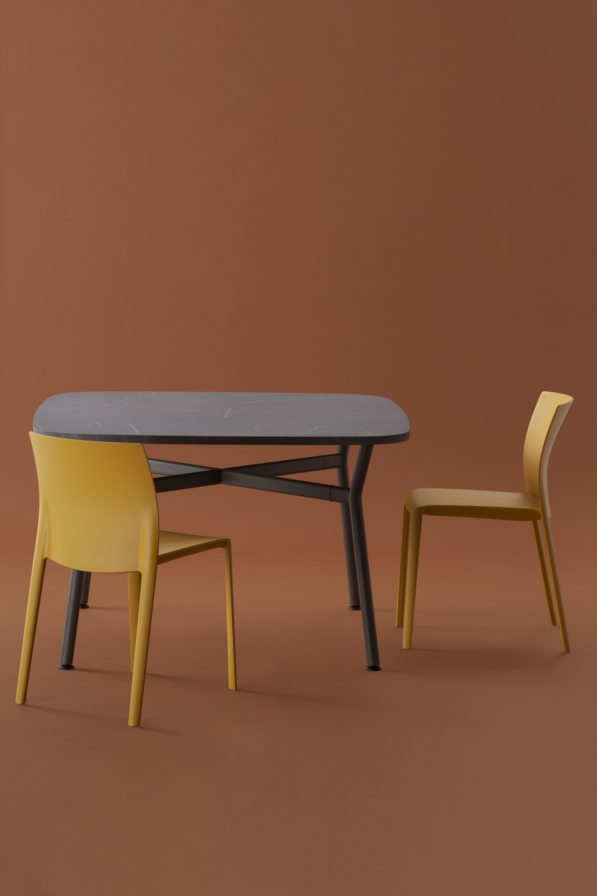 Квадратный ламинированный стол Kastel Kairos ARCH-00129225 - Вид №8