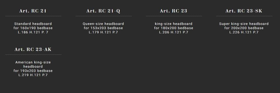 Barnini Oseo Двуспальная кровать с обивкой из ткани Richmond upon thames Rc21 - rc23 - Вид №2