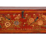 FUBR002 Красная лакированная китайская шкатулка ijlbrown  - Вид №9