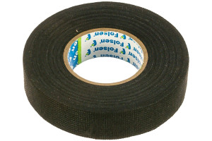 15565353 Текстильная изоляционная лента 19мм х 15м PET 0171519 Folsen