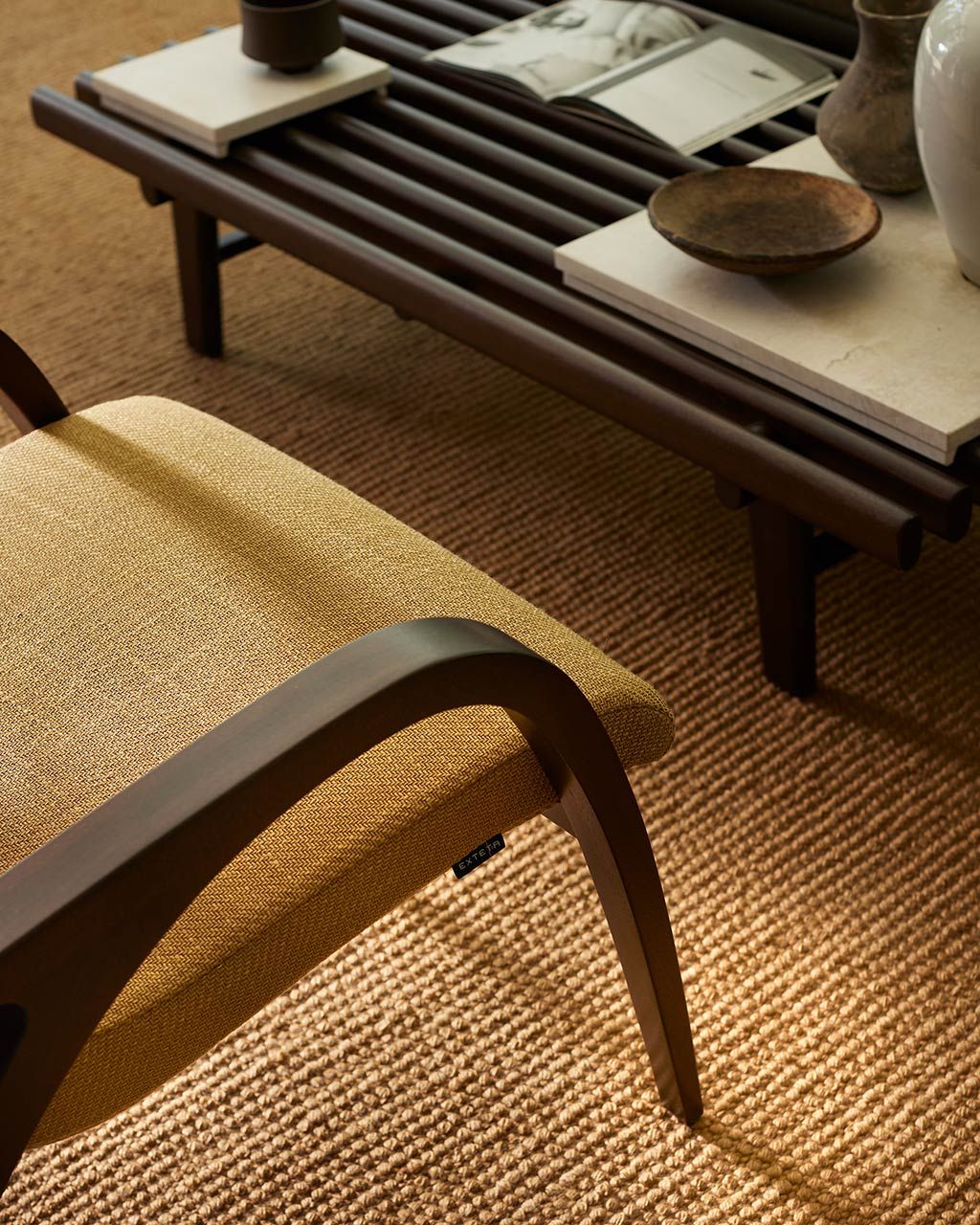 Низкий садовый столик из красного дерева Exteta Эльба ARCH-00085814 - Вид №7