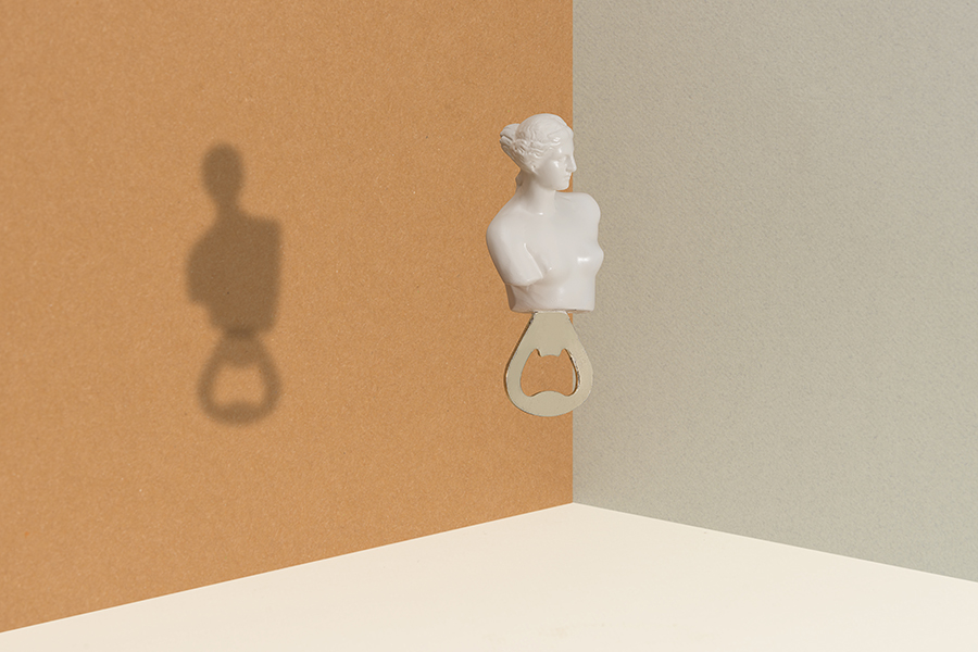 DYHESOPWH Открыватель для бутылок металлический hestia белый Doiy  - Вид №2