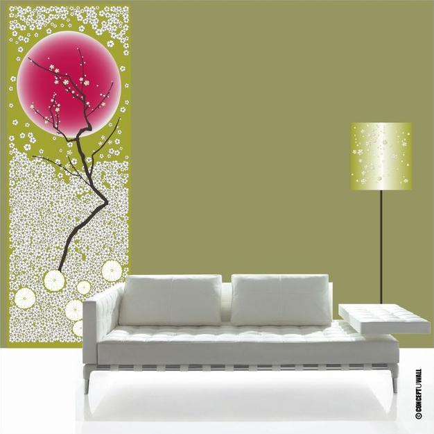 CONCEPTUWALL Уникальная полоса Cerisier sun-id-1453344 - Вид №6