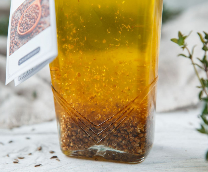 3876 Масло с кориандром Вкусляндия  - Вид №1