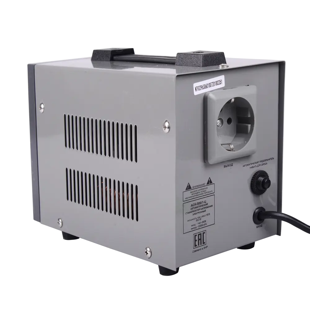 Стабилизатор напряжения Ресанта АСН- 500/1-Ц 0.5 кВт STLM-2109288 - Вид №3