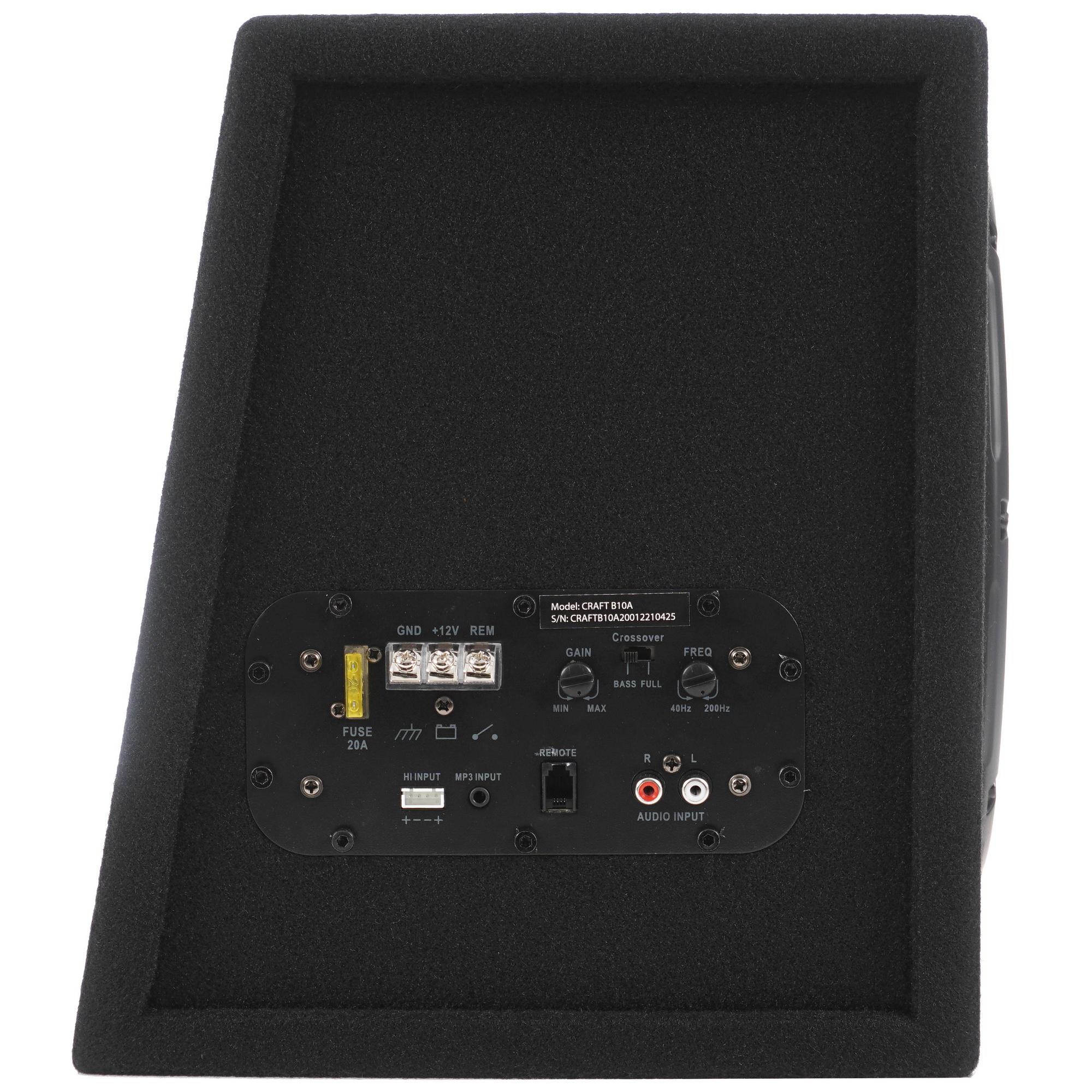 5409460 Автосабвуфер активный ACV CRAFT B10A STDN-0034665 - Вид №4