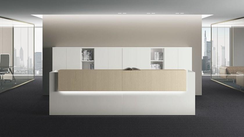 Las Mobili Стойка регистрации офиса с освещением sun-id-1444685 - Вид №5