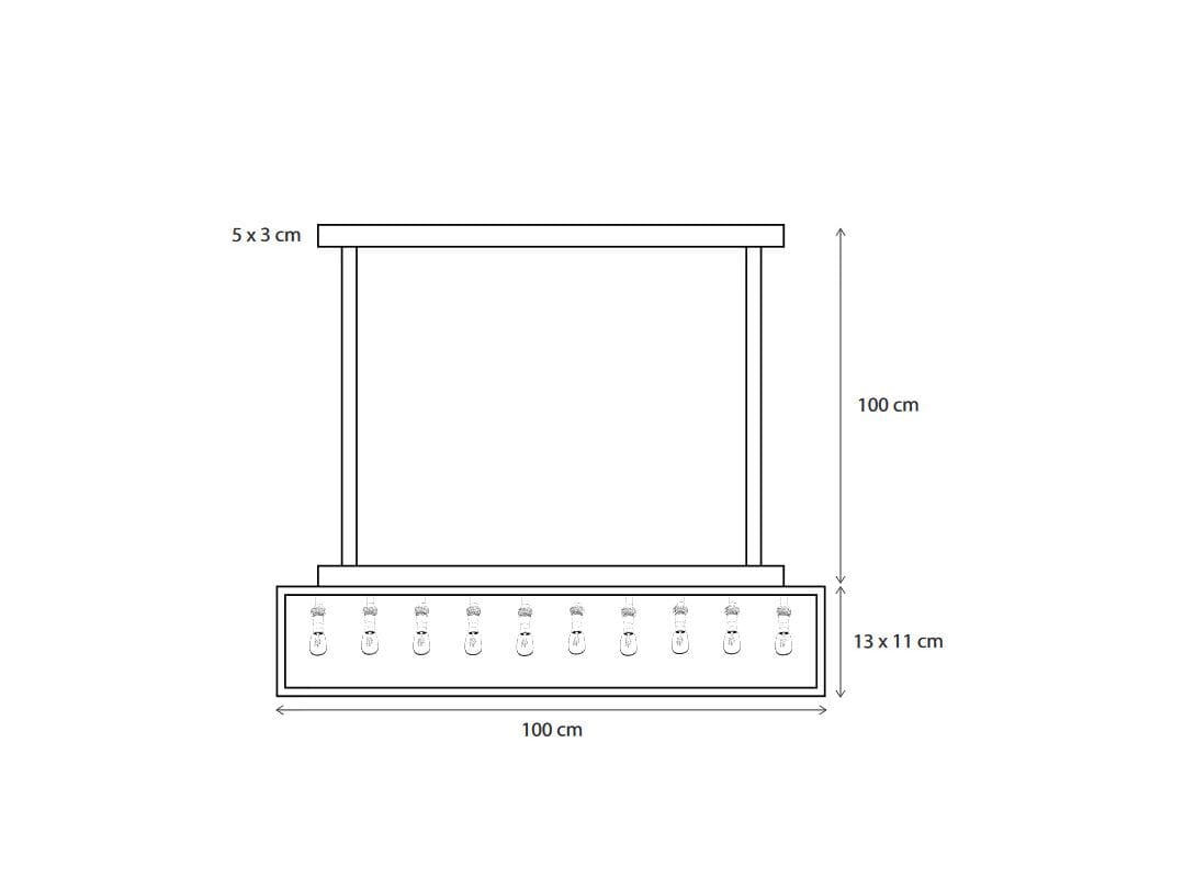 Латунный потолочный светильник Authentage Lighting Vitrine Petite ARCH-00099440 - Вид №1
