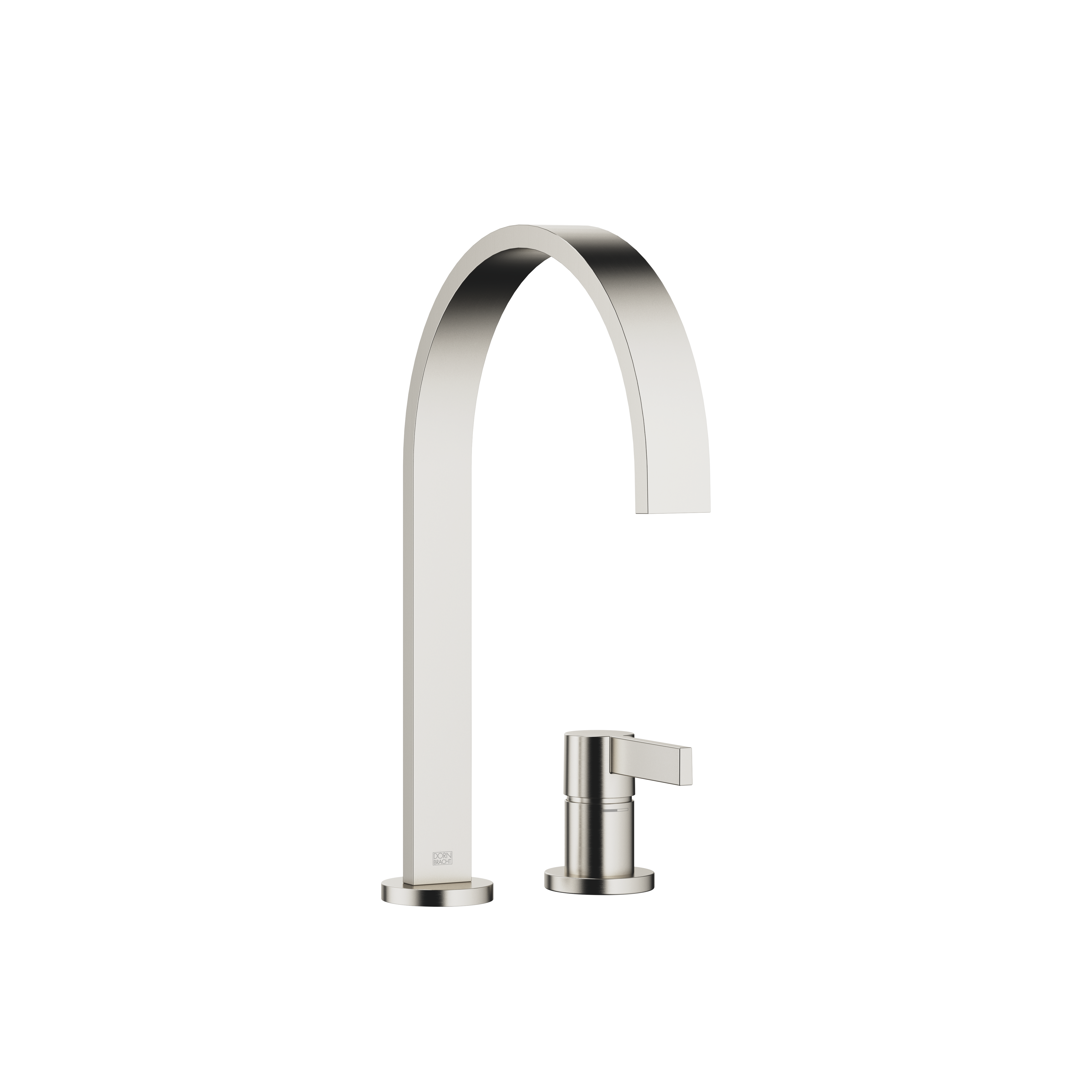 MEM Смеситель на два отверстия с отдельными розетками - матовая платина DornBracht 32815682-06