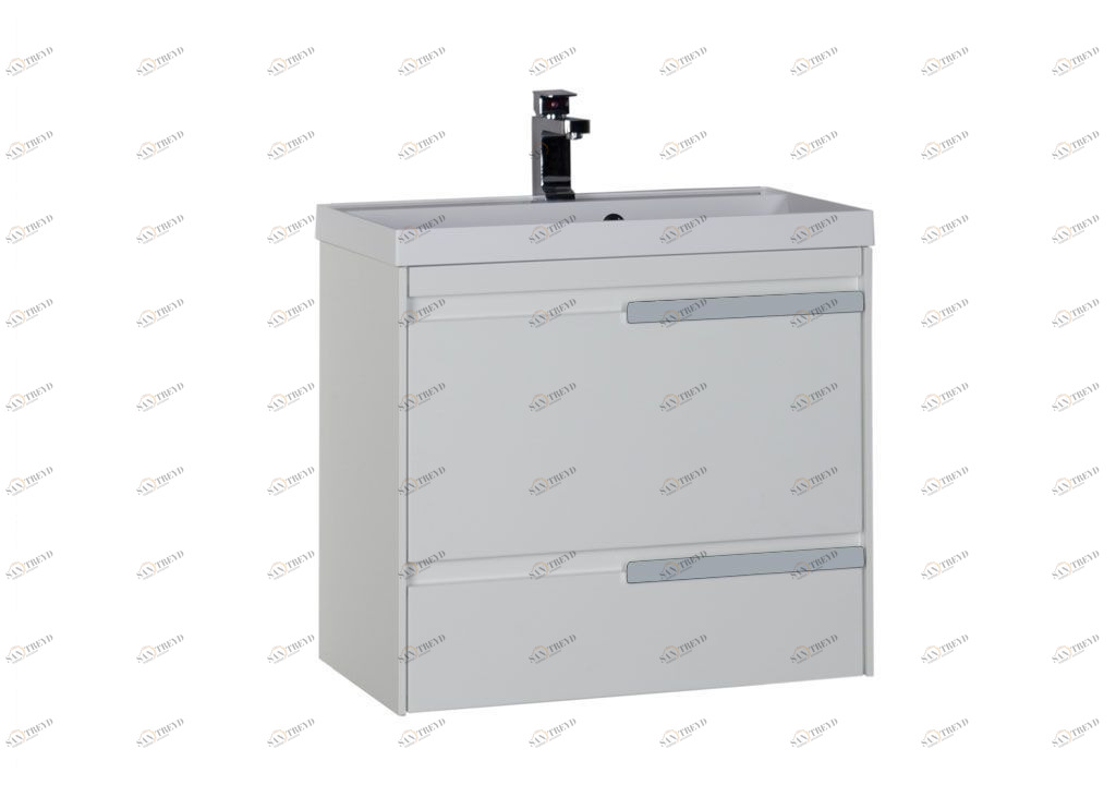 Тумба с раковиной Aquanet Тиволи 70 белый 0018005400179394