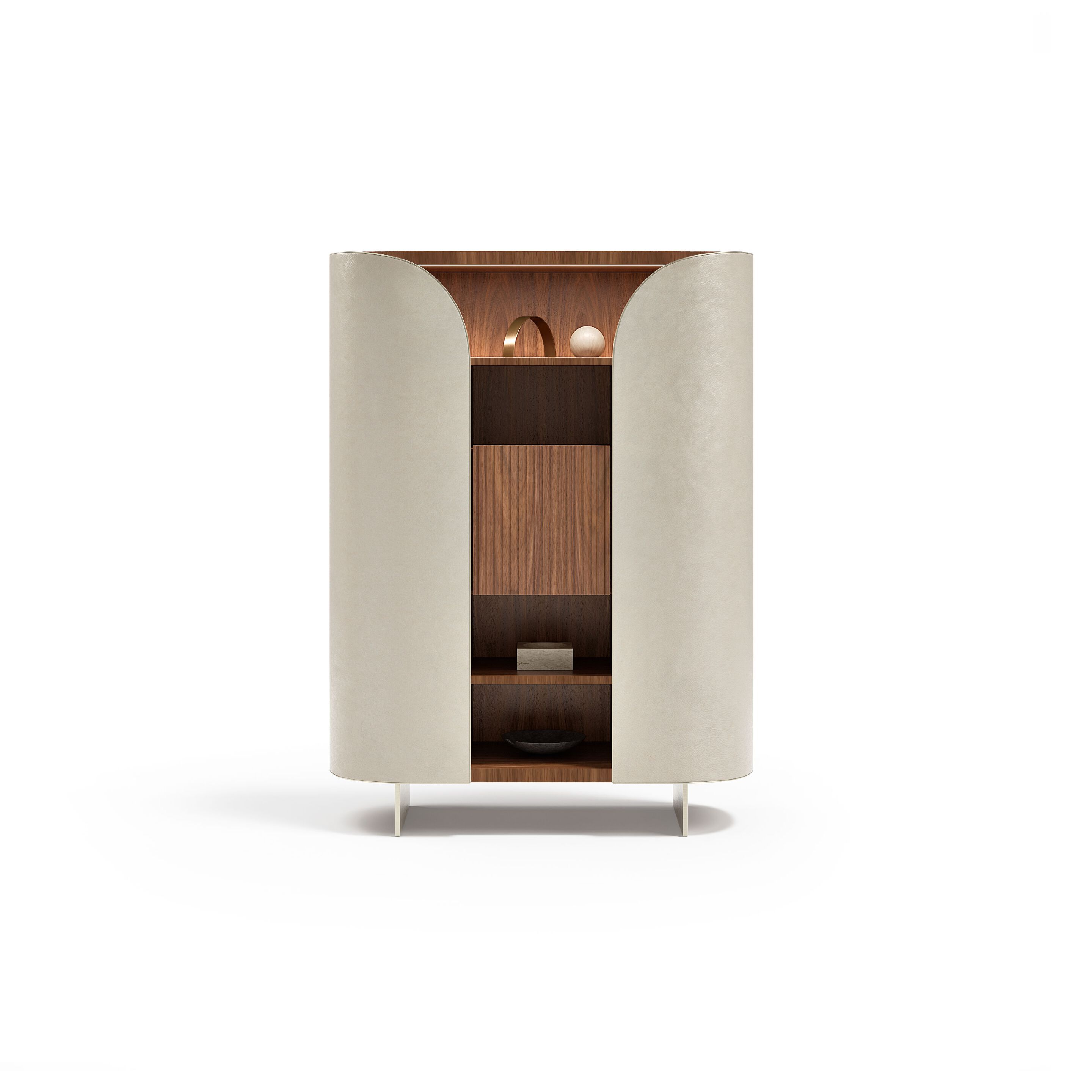 Кожаный шкаф с распашными дверцами Capital Collection ARCH-00126271 - Вид №11