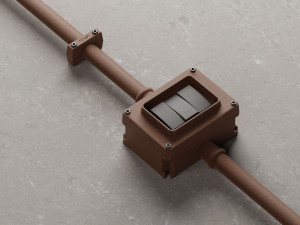 Окрашенная алюминиевая электрическая коробка