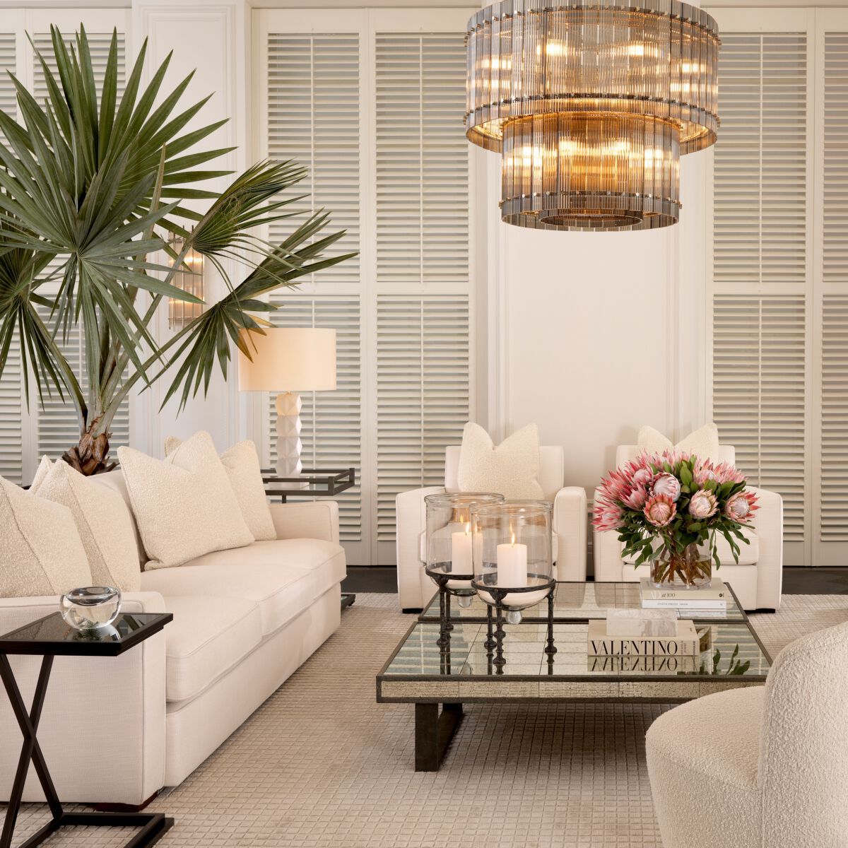 Квадратный стол для сервировки Eichholtz CROSS ARCH-00029853 - Вид №1