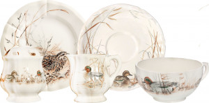 10669385 Gien Сервиз чайный Gien Солонь на 6 персон 20 предметов, фаянс Фаянс