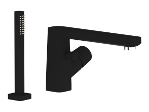 Встраиваемый смеситель для ванны с ручным душем