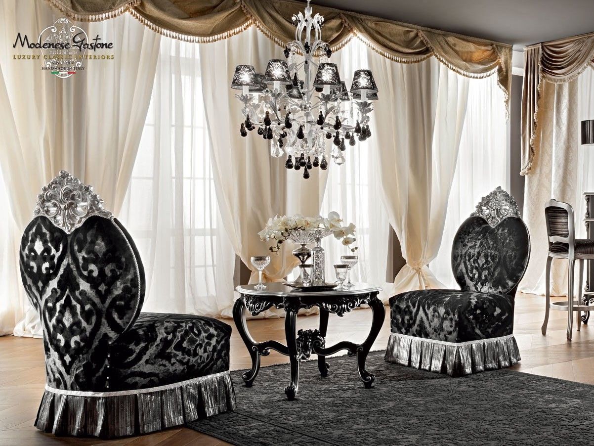 Тканевое кресло Modenese Luxury Interiors Казанова ARCH-00069696 - Вид №3