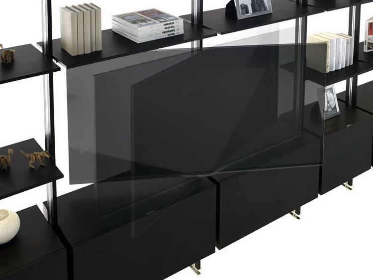 YOMEI Открытый книжный шкаф с подставкой под телевизор Magic matrix sun-id-1398123 - Вид №3