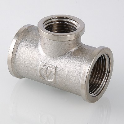 VTr.750.N.0706 Фитинг резьбовой – тройник переходной Valtec 1 1/4" х 1" х 1 1/4"  - Вид №1