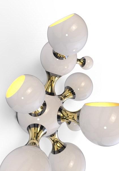 Delightfull Галогенный настенный светильник из алюминия Atomic sun-id-1436956 - Вид №1