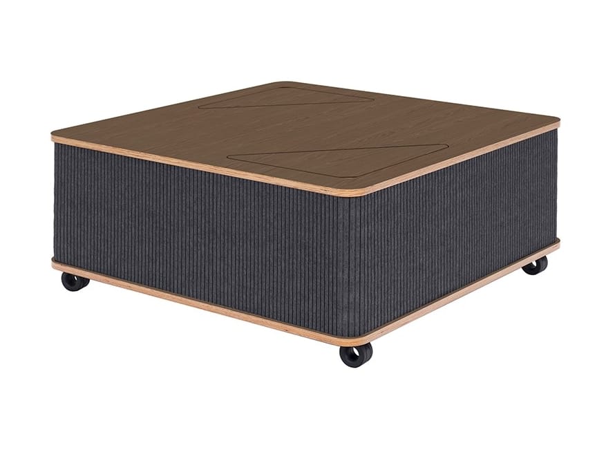 Низкий журнальный столик из войлока с колесами Askia THE CATCHER ARCH-00150503 - Вид №28