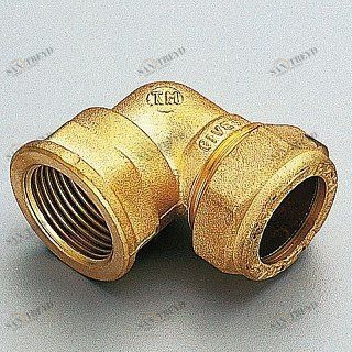 Угол ВР 15 x 3/4" обжим TIEMME 1000067