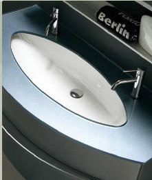 CL65 CALLA Комплект мебели для ванной комнаты 120 см ARDECO Ardeco S. R. L 42396 - Вид №3