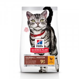 Т00003043 Корм для кошек Hill"s Science Plan для выведения шерсти курица сух. 300г Hill's