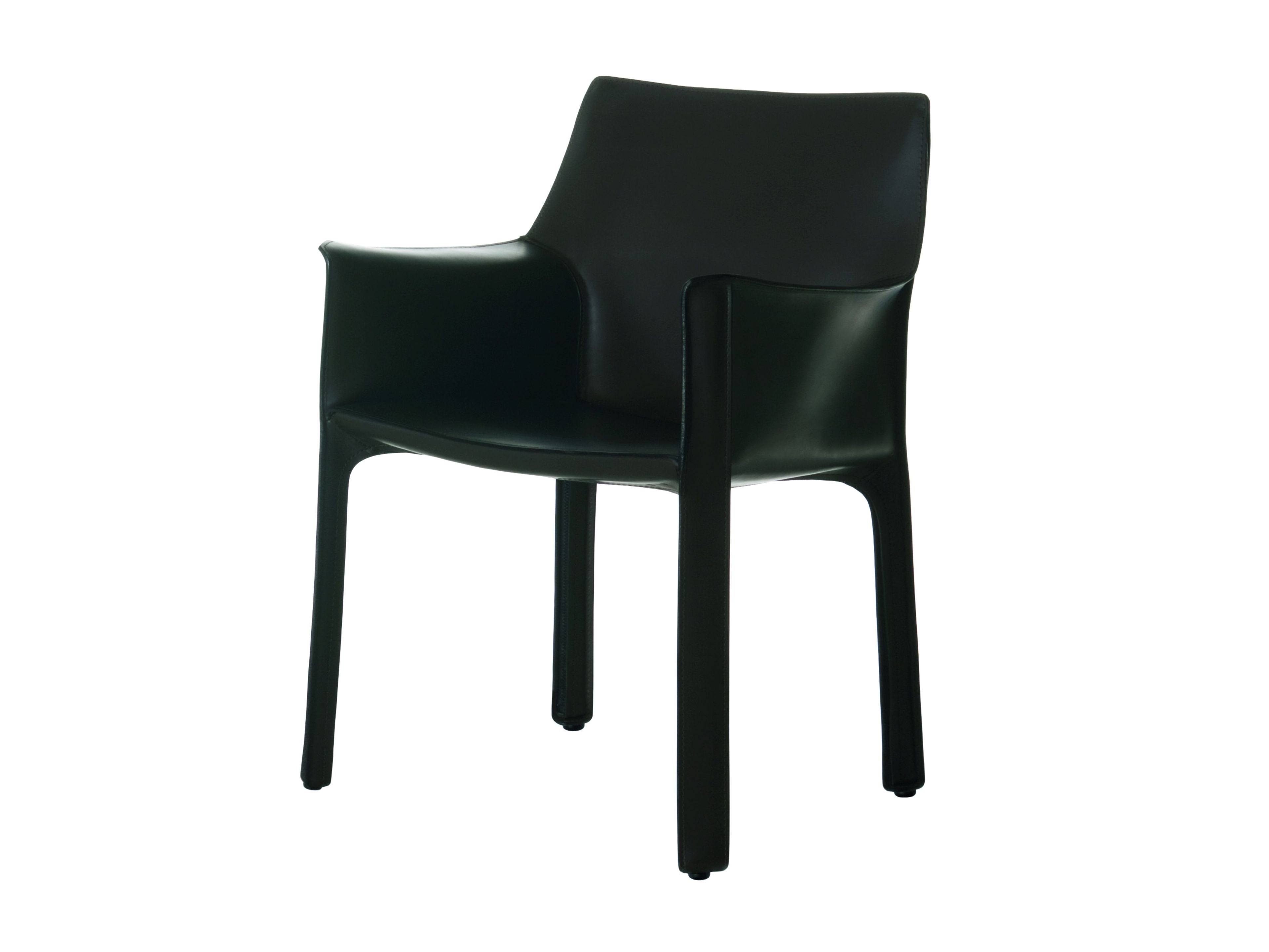 Кожаное кресло с подлокотниками CASSINA Cab ARCH-00062461 - Вид №3