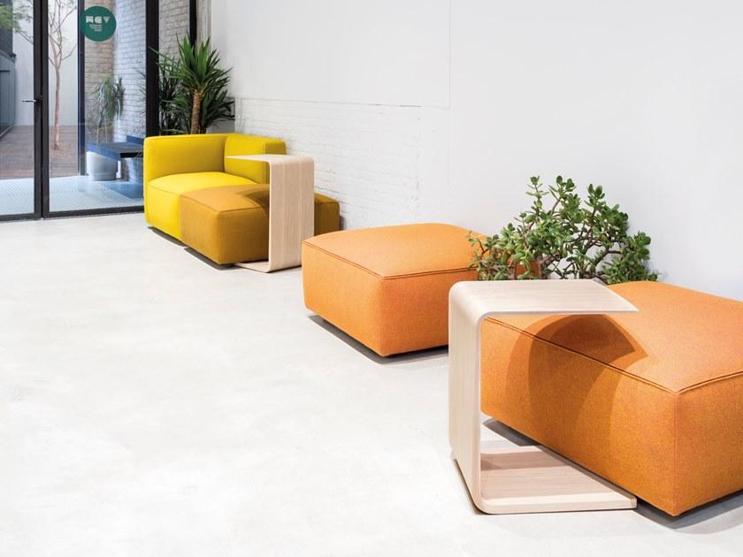 Andreu World Квадратный пуф из ткани Dado Rs0311 - Вид №1