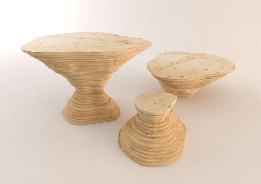 smarin Журнальный столик из дерева Livingisland sun-id-1514253 - Вид №2