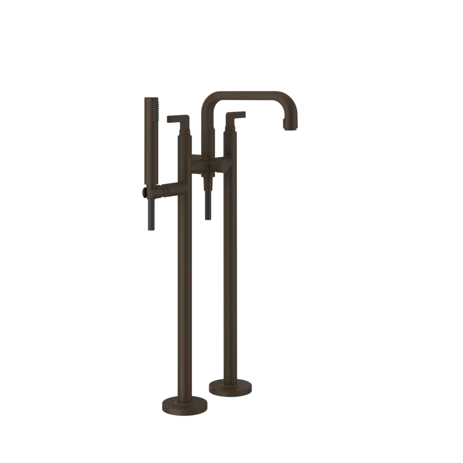 Смеситель для ванны 58029 845 Gessi Inciso ТЕМНАЯ БРОНЗА 58029845