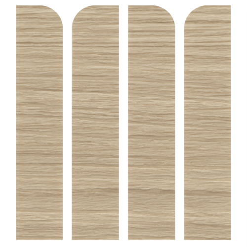 Заглушка для плинтуса, стикер  S81402.12 HANNAHHOLZ 